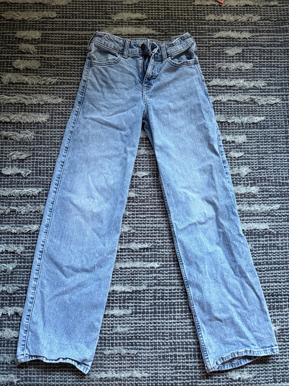 Abercrombie kids high rise wide leg jeans 9/10 L